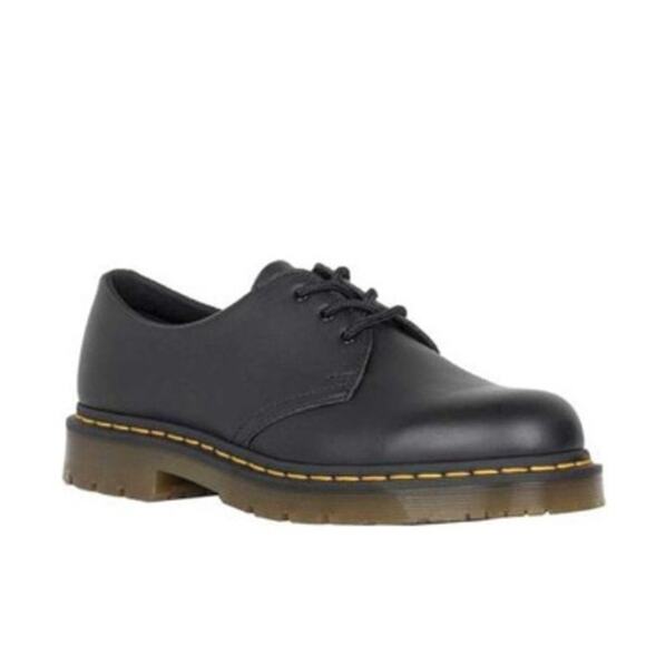 Dr. Martens Work 1461 Shoes Womens US 5 EU 36 Black Leather WR SR NIB - Picture 3 of 13